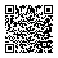 QR-код для номера телефона +2694717818