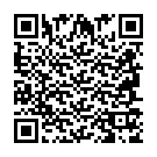 QR Code pour le numéro de téléphone +2694717824