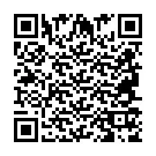 QR Code pour le numéro de téléphone +2694717833