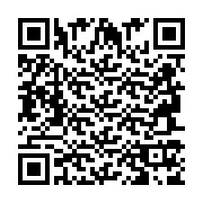 Codice QR per il numero di telefono +2694717840