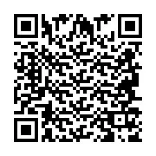 QR-koodi puhelinnumerolle +2694717876