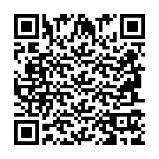 QR-код для номера телефона +2694717904