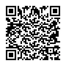 QR-код для номера телефона +2694717906