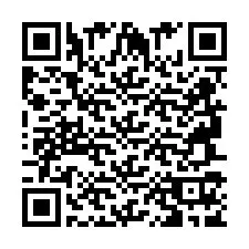 QR kód a telefonszámhoz +2694717910