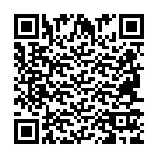 Codice QR per il numero di telefono +2694717923