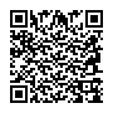 QR Code pour le numéro de téléphone +2694718000