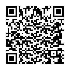 QR Code pour le numéro de téléphone +2694718009