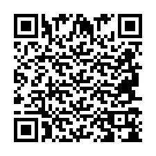 Kod QR dla numeru telefonu +2694718013