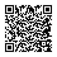 QR код за телефонен номер +2694718016