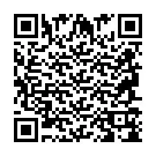 QR Code pour le numéro de téléphone +2694718021