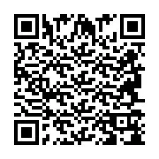 QR код за телефонен номер +2694718022