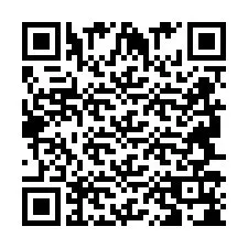 QR kód a telefonszámhoz +2694718072