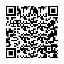 QR Code pour le numéro de téléphone +2694718091