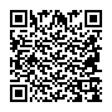 QR-код для номера телефона +2694718093