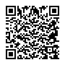 QR Code pour le numéro de téléphone +2694718113