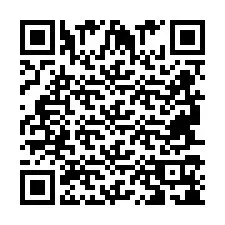 QR Code pour le numéro de téléphone +2694718117