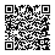 Kod QR dla numeru telefonu +2694718184