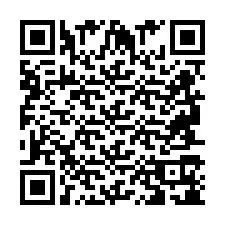 Código QR para número de telefone +2694718189