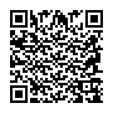 Código QR para número de telefone +2694718191