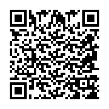 QR-koodi puhelinnumerolle +2694718249