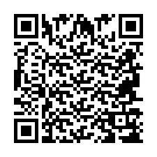 QR код за телефонен номер +2694718357