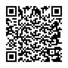 Código QR para número de teléfono +2694718384