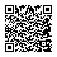 QR Code pour le numéro de téléphone +2694718387