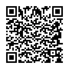 QR-code voor telefoonnummer +2694718414