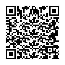 QR-koodi puhelinnumerolle +2694718436