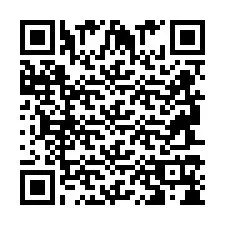 QR-код для номера телефона +2694718441