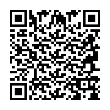 QR код за телефонен номер +2694718460