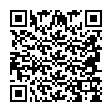 QR код за телефонен номер +2694718463