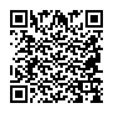 Código QR para número de telefone +2694718477