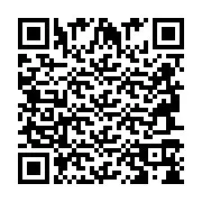 QR код за телефонен номер +2694718480