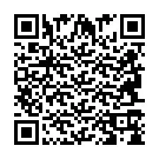 QR-код для номера телефона +2694718482