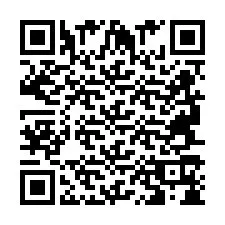 QR-код для номера телефона +2694718493