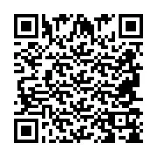 QR Code pour le numéro de téléphone +2694718537