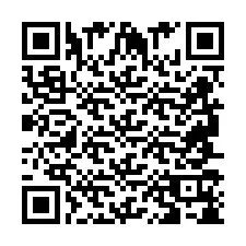 Codice QR per il numero di telefono +2694718539