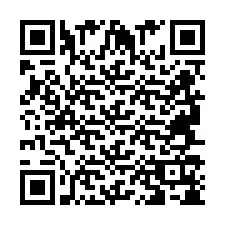 QR код за телефонен номер +2694718563