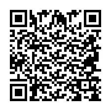 QR-код для номера телефона +2694718573