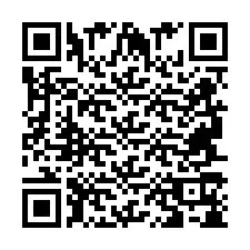 QR-koodi puhelinnumerolle +2694718597