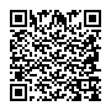 QR-код для номера телефона +2694718598