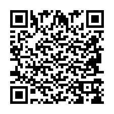 Código QR para número de teléfono +2694718606