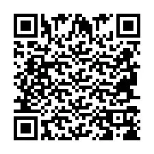 Código QR para número de telefone +2694718613