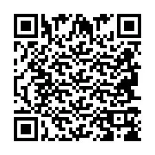 QR код за телефонен номер +2694718616