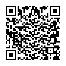 QR kód a telefonszámhoz +2694718620