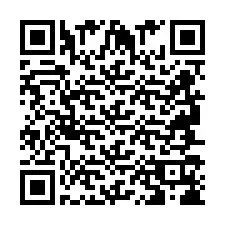 Código QR para número de teléfono +2694718628