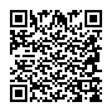 Código QR para número de telefone +2694718630