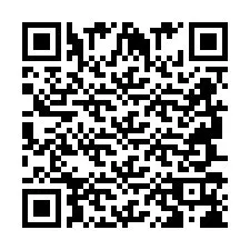 QR код за телефонен номер +2694718634