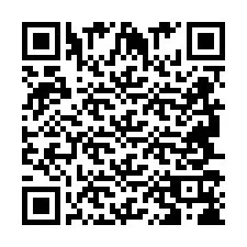 QR kód a telefonszámhoz +2694718636